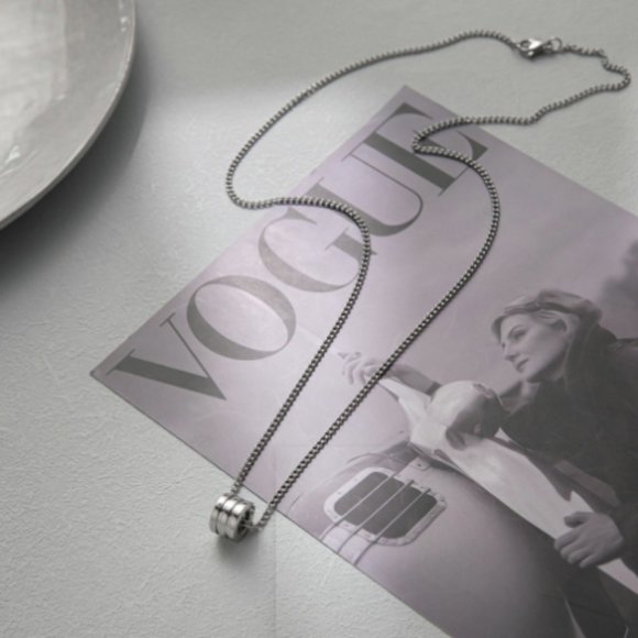Korean version of personality hip hop sweet cool simple necklace - Picture 1 of 4